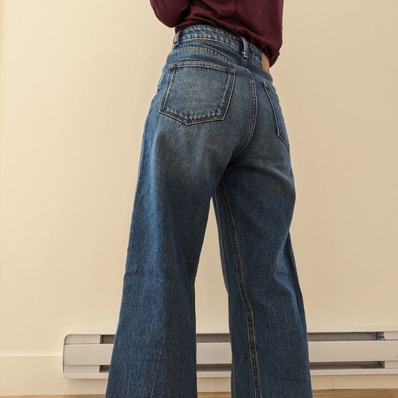 Frank and Oak wide leg jeans - Picture 3 of 8